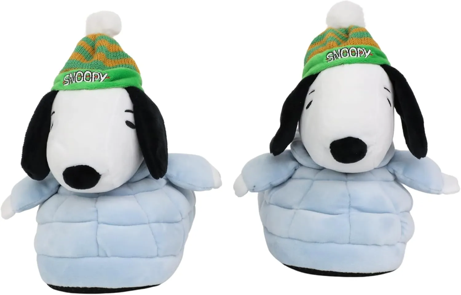 Ground Up Peanuts Ladies Snoopy Puffer 3D Slipper