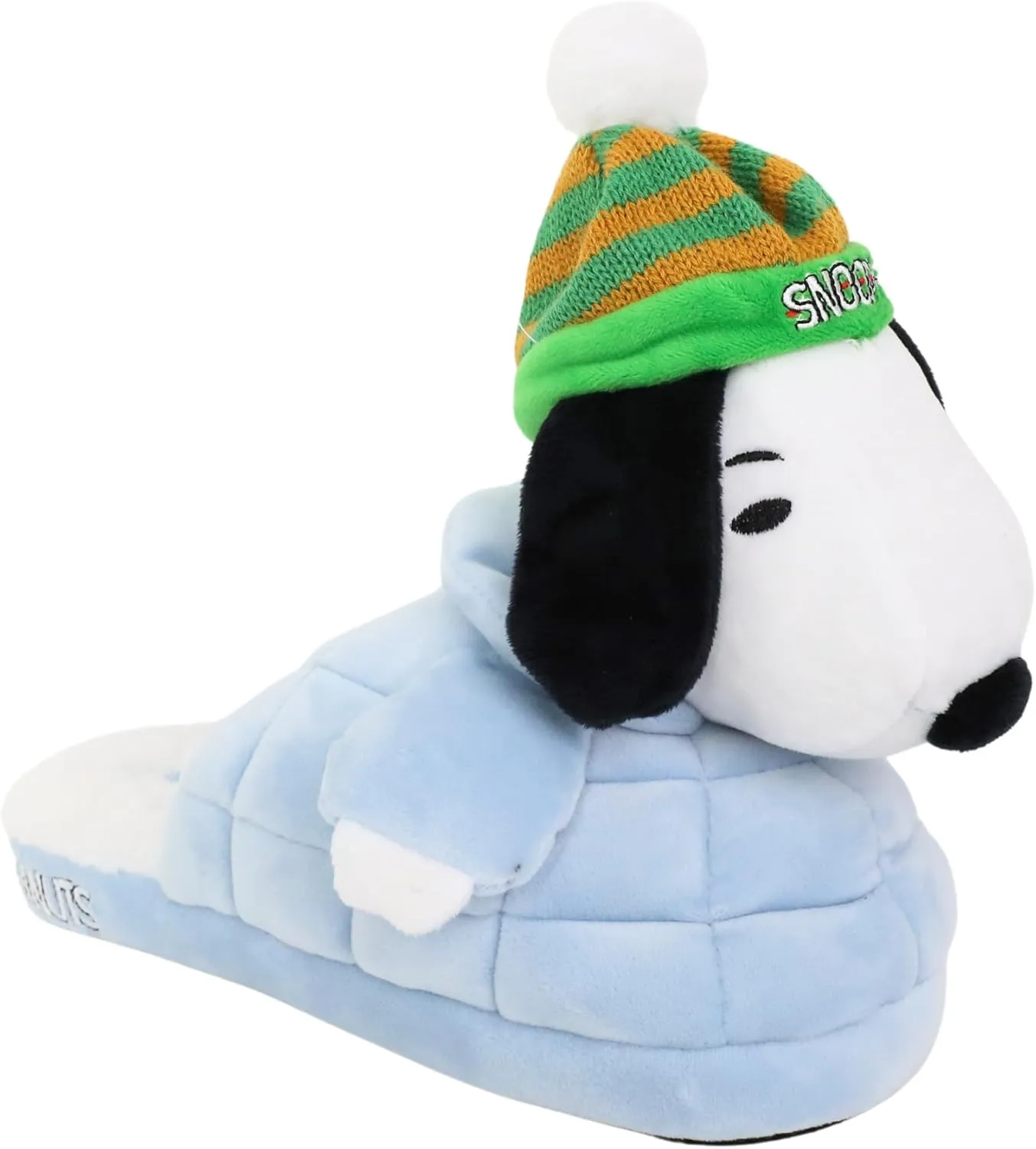 Ground Up Peanuts Ladies Snoopy Puffer 3D Slipper