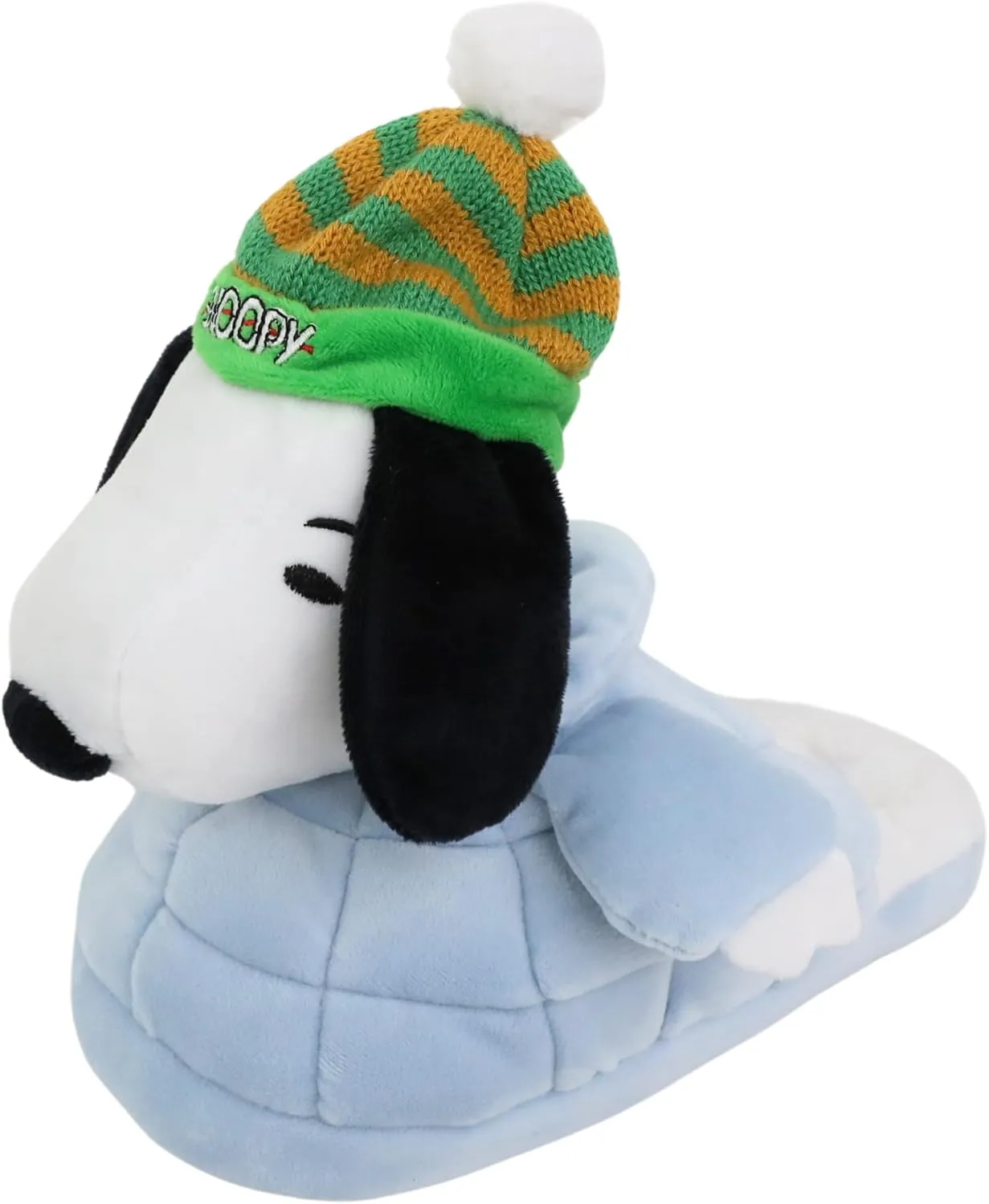Ground Up Peanuts Ladies Snoopy Puffer 3D Slipper