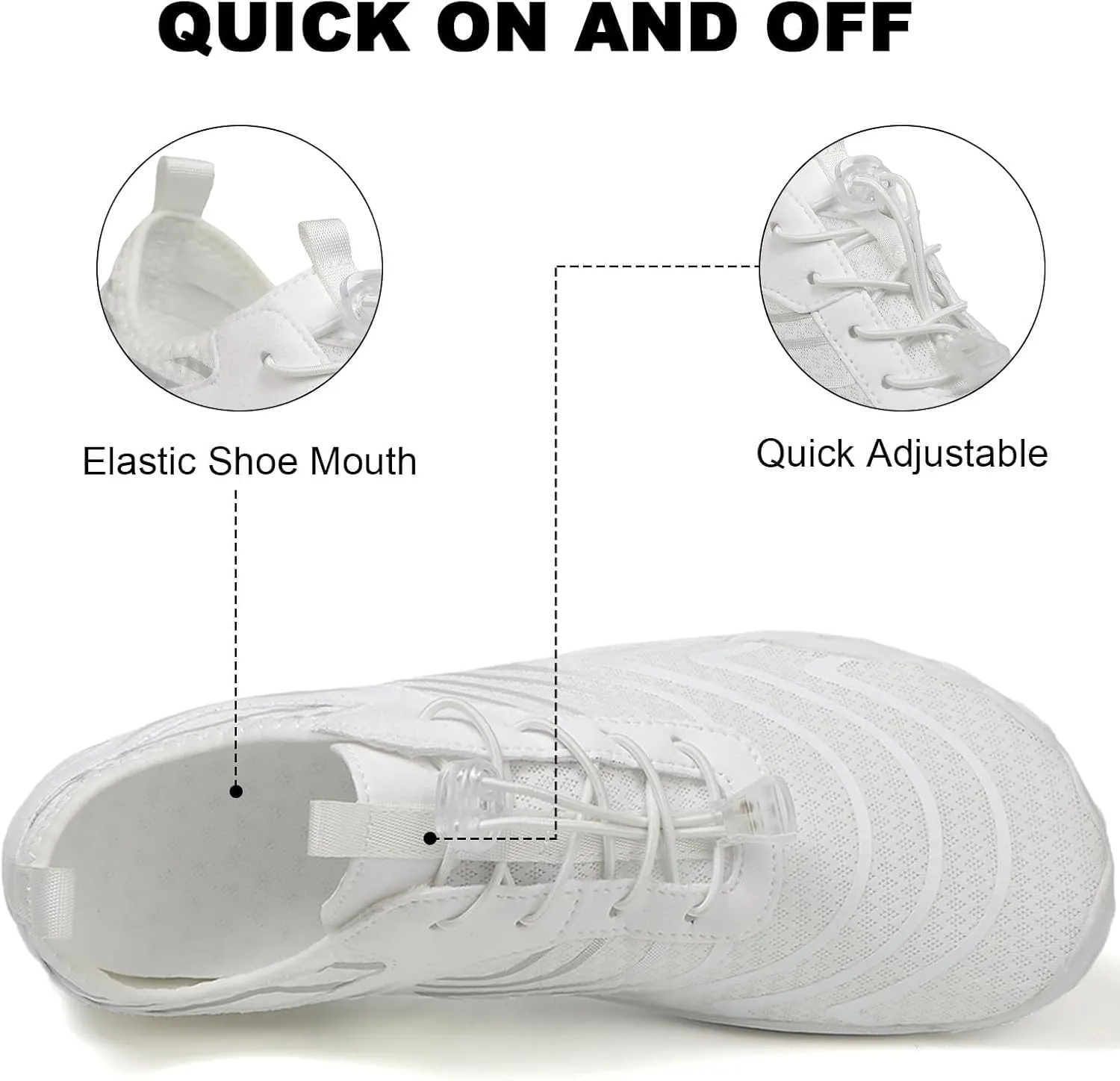 Grounded Footwear Barefoot Shoes Women&Men Neuropathy Hiking Footwear Barefoot Womens Shoes Non-Slip Outdoor Unisex Water Pro Beach Shoe Wide Toe Box Sneakers, Diabetic Shoe, Waterproof, Quick-Dry