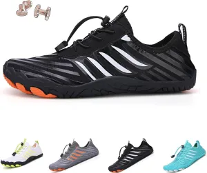 Grounded Footwear for Women, Grounding Allround Barefoot Shoes, Waterproof Trail Running Healthy & Non-Slip Barefoot Shoes, Slip-On Unisex Quick Dry
