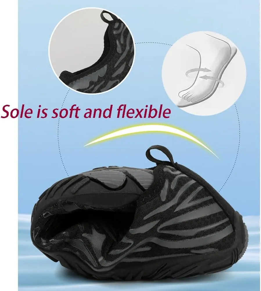 Grounded Footwear for Women Men, Barefoot Shoes Non-Slip Wide Toe, Hike Lightweight Drop Zero Quick-Dry Breathable