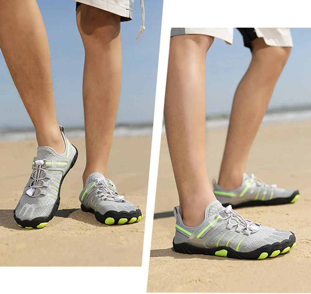 Grounded Footwear for Women Men, Barefoot Shoes Non-Slip Wide Toe, Hike Lightweight Drop Zero Quick-Dry Breathable