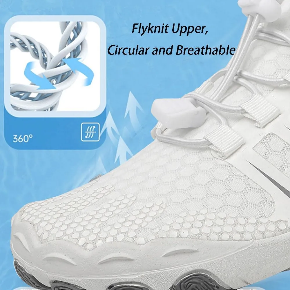 Grounded Footwear for Women Men, Barefoot Shoes Non-Slip Wide Toe, Hike Lightweight Drop Zero Quick-Dry Breathable