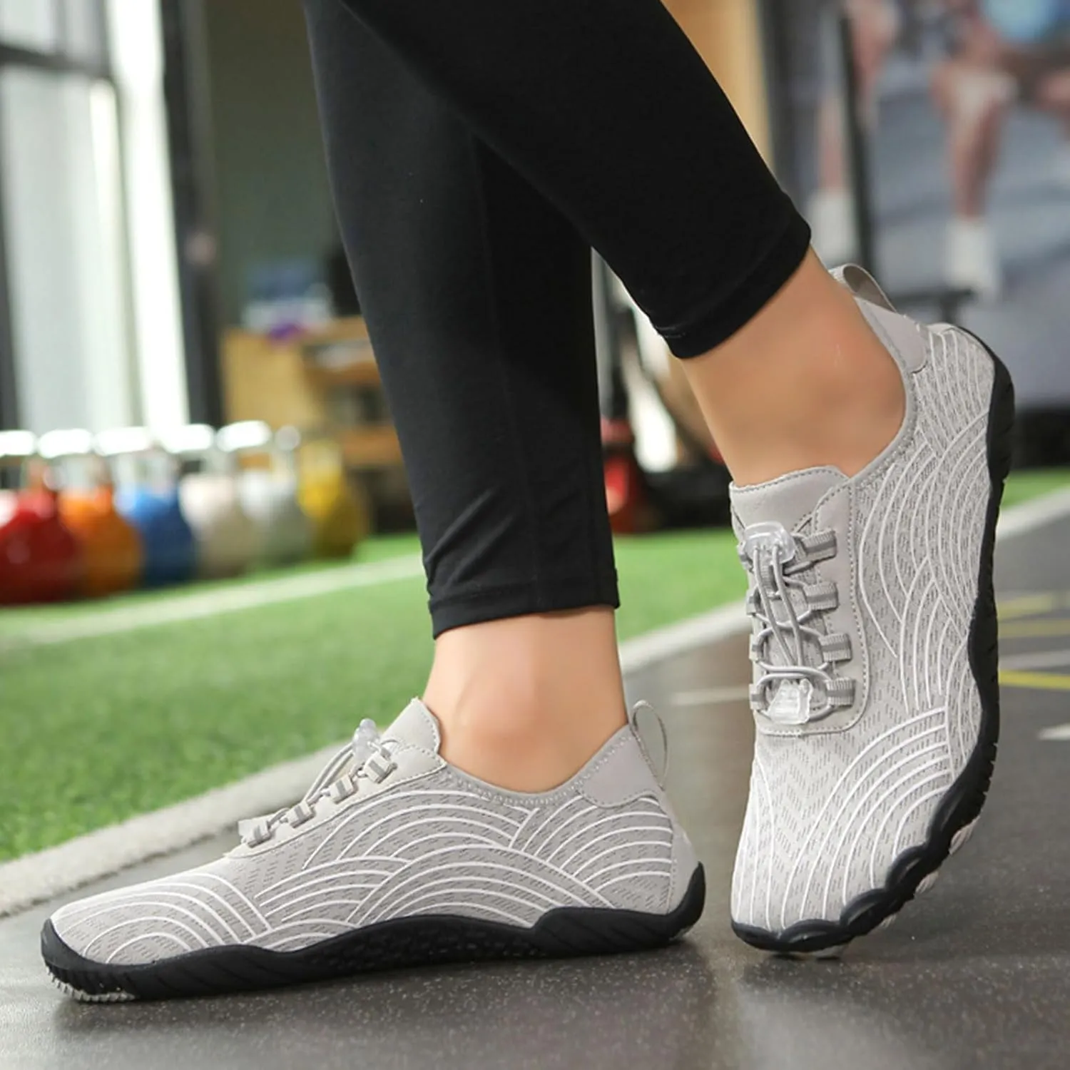 Grounded Footwear for Women Men - Pro Wide Toe Box,Athletic Hiking Water Sports Shoes Healthy & Non-Slip Shoe Breathable Quick-Dry Water Shoes for Swim Surf Outdoor Sports