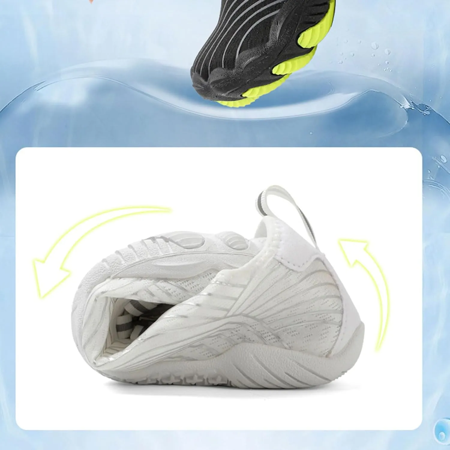 Grounded Footwear for Women Men - Pro Wide Toe Box,Athletic Hiking Water Sports Shoes Healthy & Non-Slip Shoe Breathable Quick-Dry Water Shoes for Swim Surf Outdoor Sports