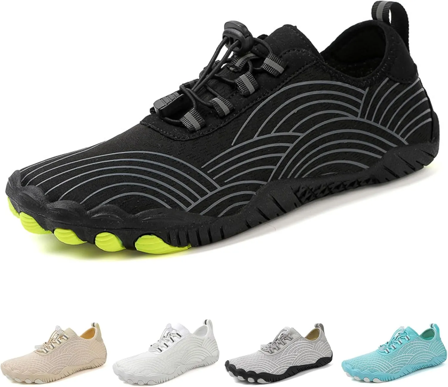 Grounded Footwear for Women Men - Pro Wide Toe Box,Athletic Hiking Water Sports Shoes Healthy & Non-Slip Shoe Breathable Quick-Dry Water Shoes for Swim Surf Outdoor Sports