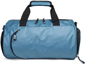 Gym Bag for Women and Men Small Duffel Bag for Sports Gyms and Weekend Getaway Waterproof Bag with Shoe and Wet Clothes Compartments Breathable Wear-Resistant (Bronze Medium)