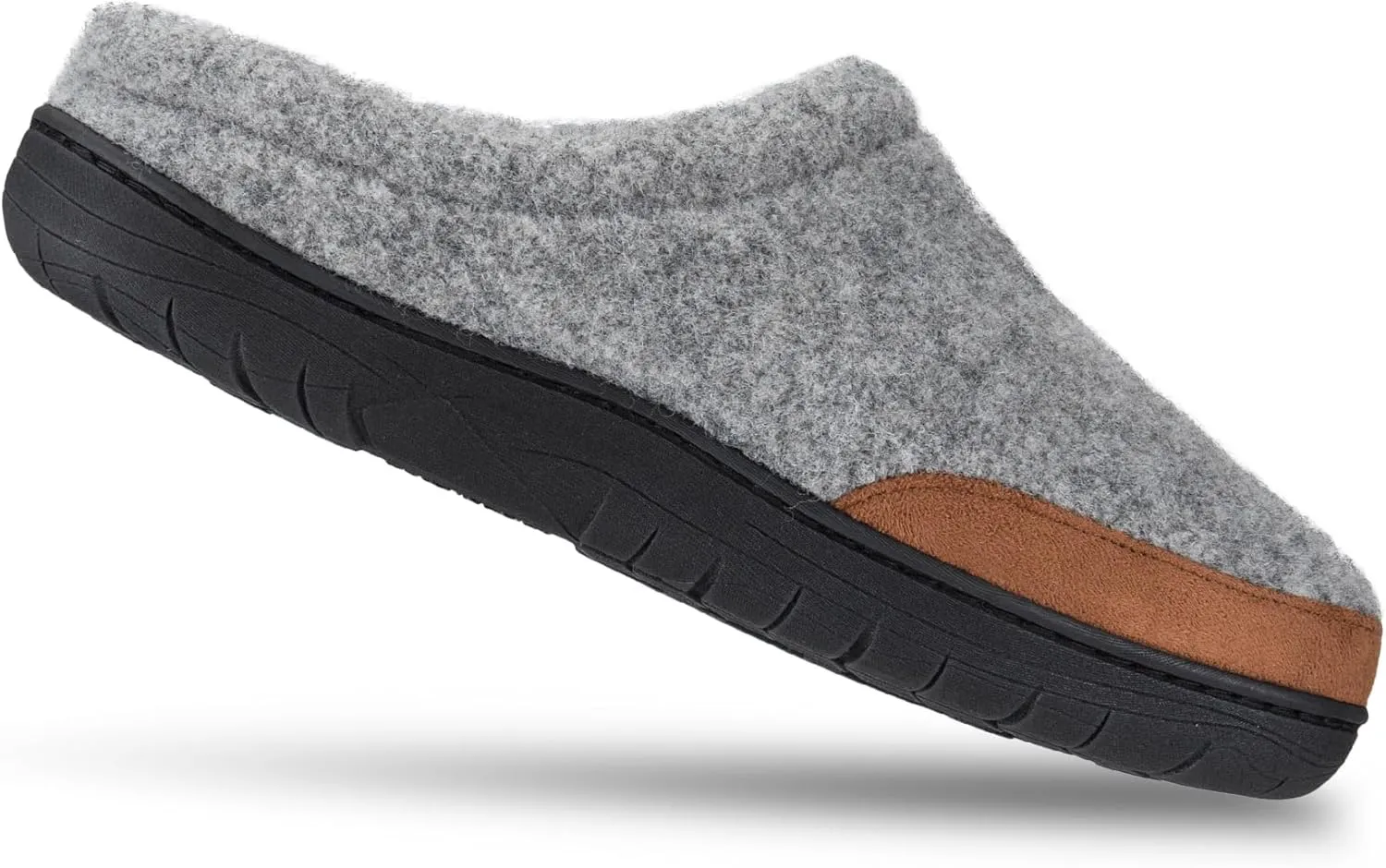 Haggar Men's Clog Slipper House Shoe Indoor/Outdoor with Memory Foam Comfort