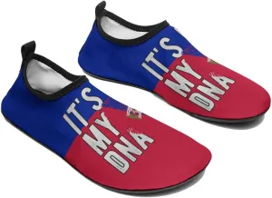 Haiti Flag Haitian Men Women Water Shoes Quick Dry Barefoot Shoe Beach Surfing Swim Pool Yoga Sock