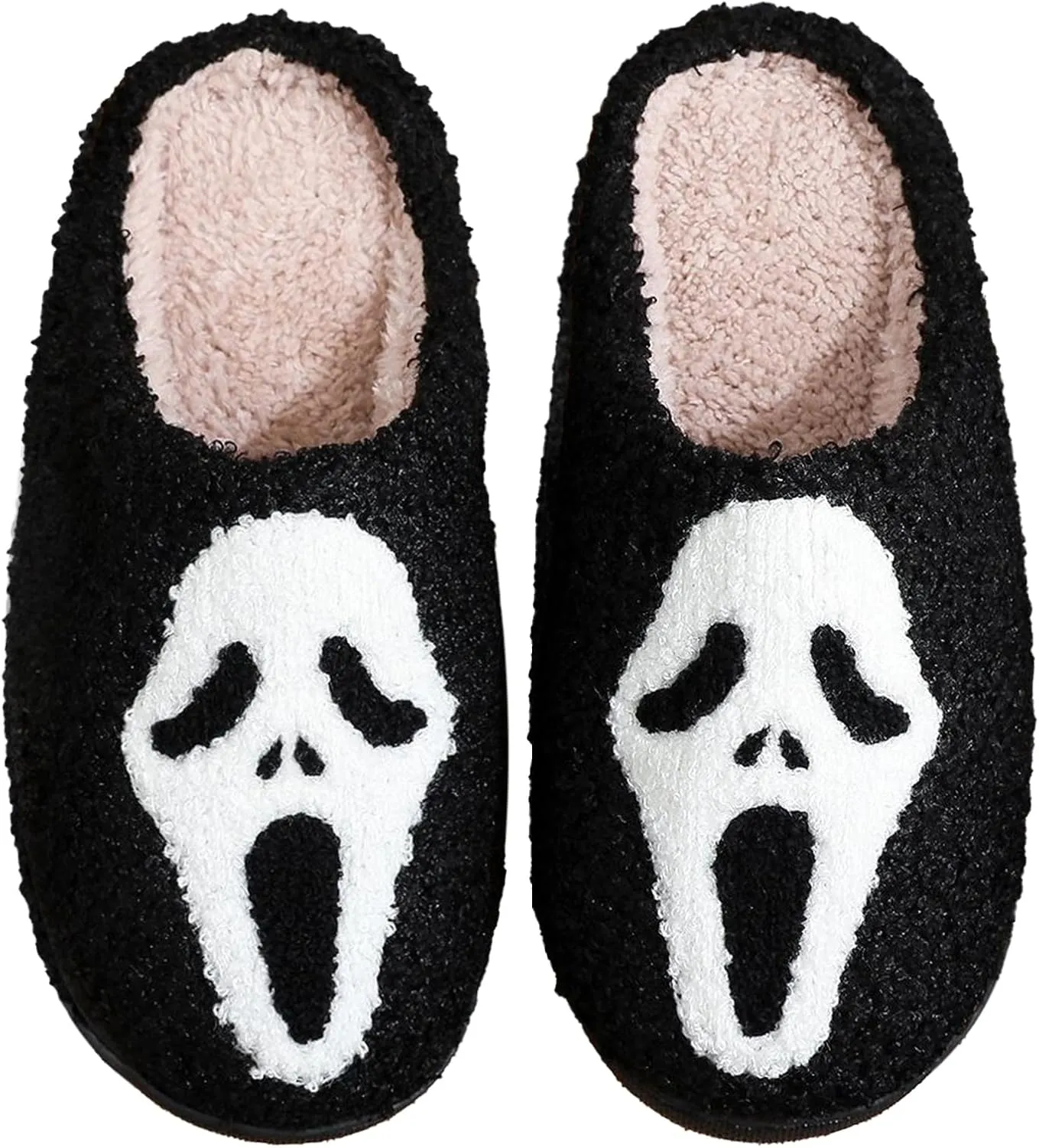 Halloween Christmas Slippers Holiday Slipper House Shoes Home Slipper for Women Fuzzy Outdoor Indoor Bedroom Slippers