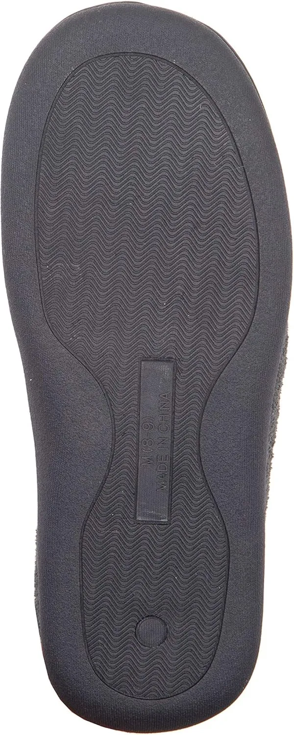 Hanes Men's Felt Clog Slipper Shoe - Memory Foam Indoor Outdoor Sole