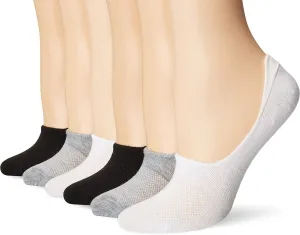 Hanes Women's Comfort Fit Mid-Sport Liner Socks, 6-Pair Pack