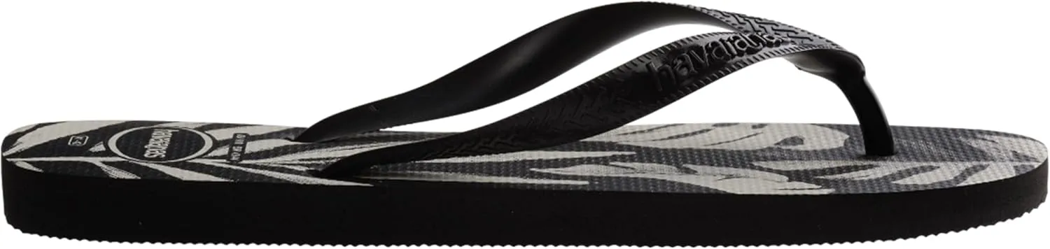 Havaianas Boy's Aloha Black Flip-Flop