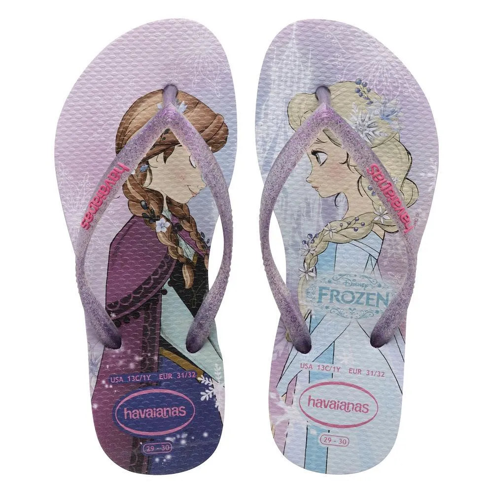 Havaianas Girl's Slim Frozen White