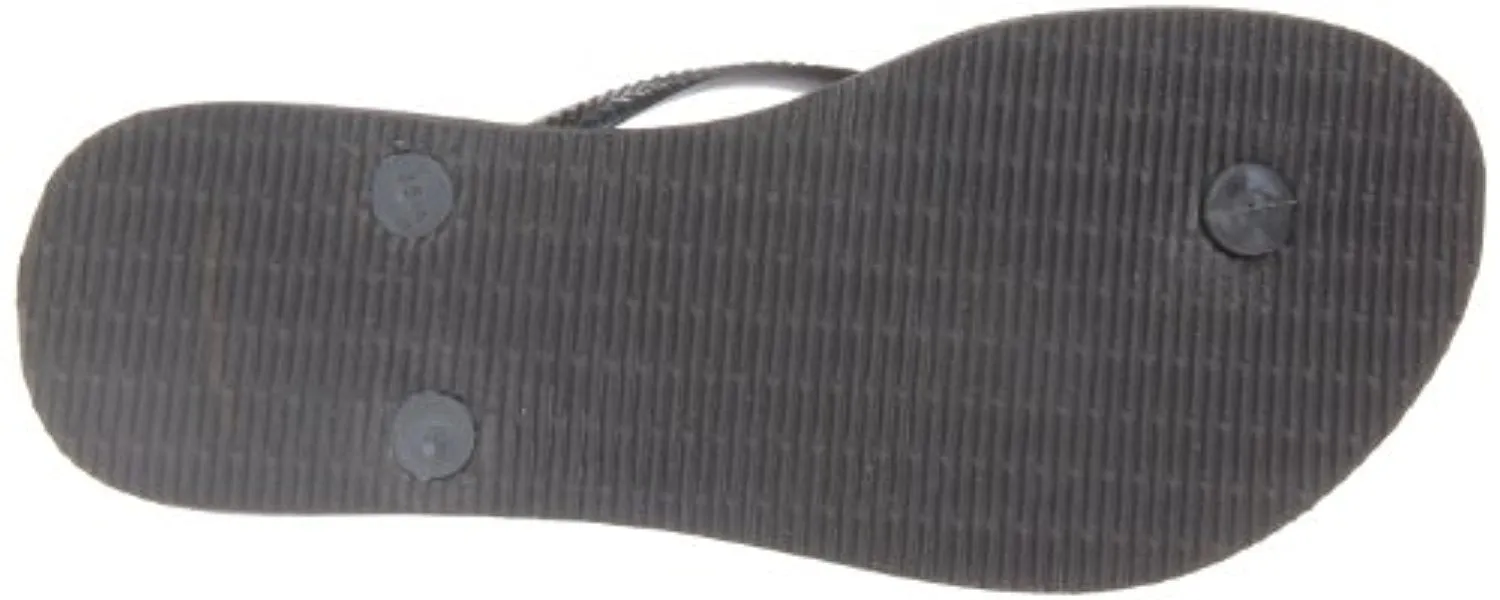 Havaianas Women's Slim Crystal Poem Flip Flop