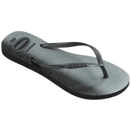 Havaianas - Women's Slim Gloss Flip Flops - Black (Add-On)