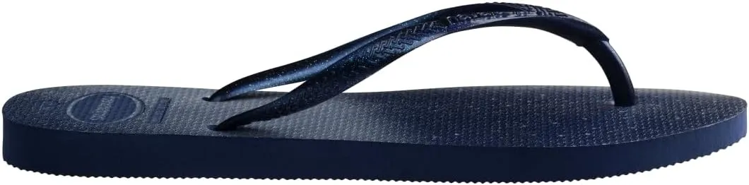 havaianas Women's Slim Gloss Navy Flip-Flop
