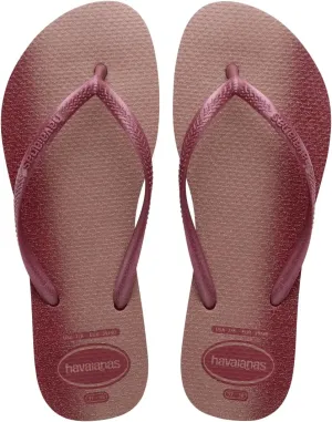 Havaianas Women's Slim Gloss Sandal Amaranth Flip-Flop