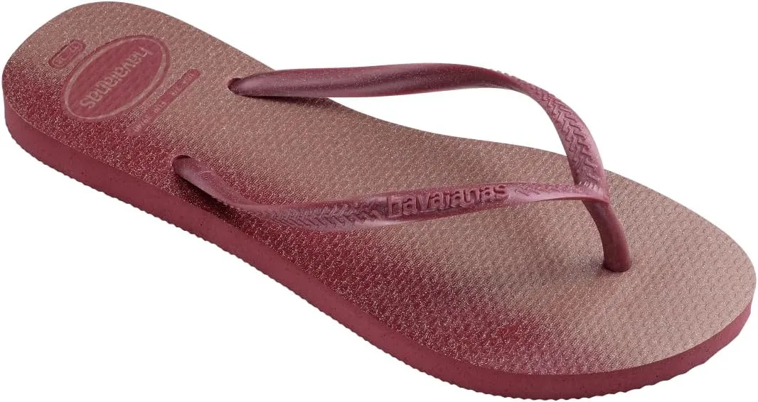 Havaianas Women's Slim Gloss Sandal Amaranth Flip-Flop