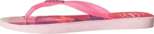 Havaianas Women's Slim Paisage Flip Flops Crystal Rose Sandal