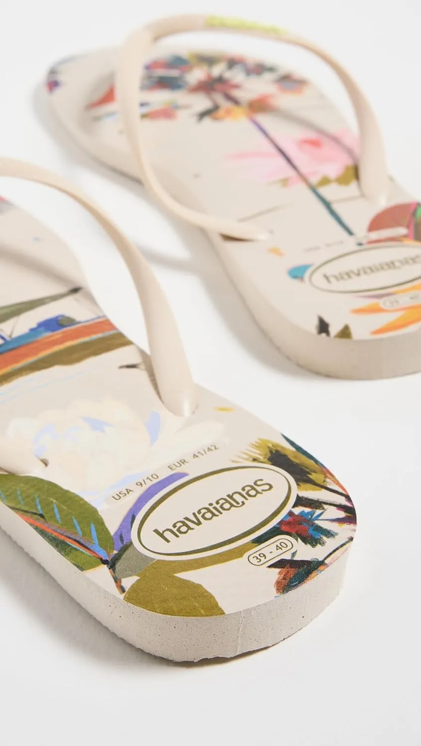 Havaianas Women's Slim Summer Bliss Flip Flops