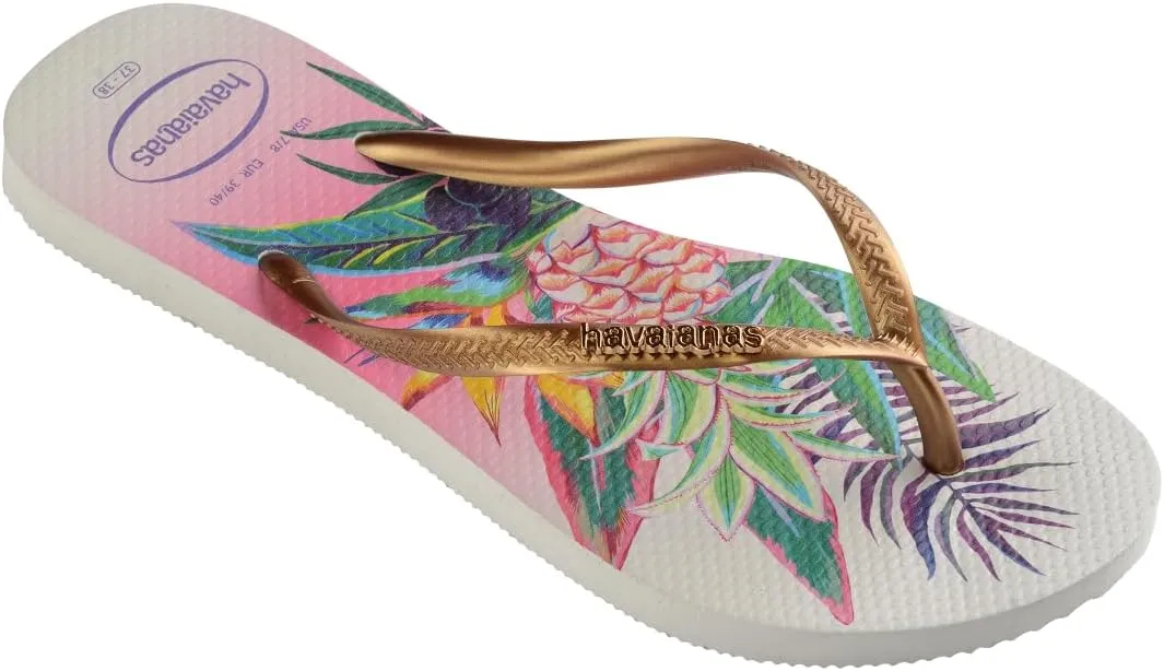 Havaianas Women's Slim Tropical Flip Flop