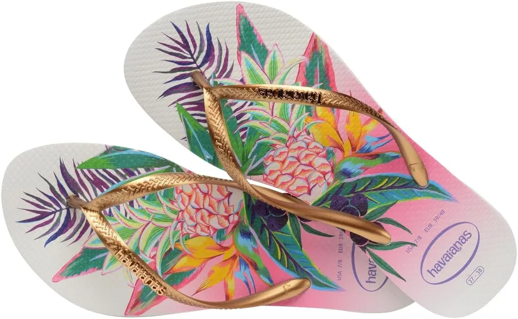 Havaianas Women's Slim Tropical Flip Flop