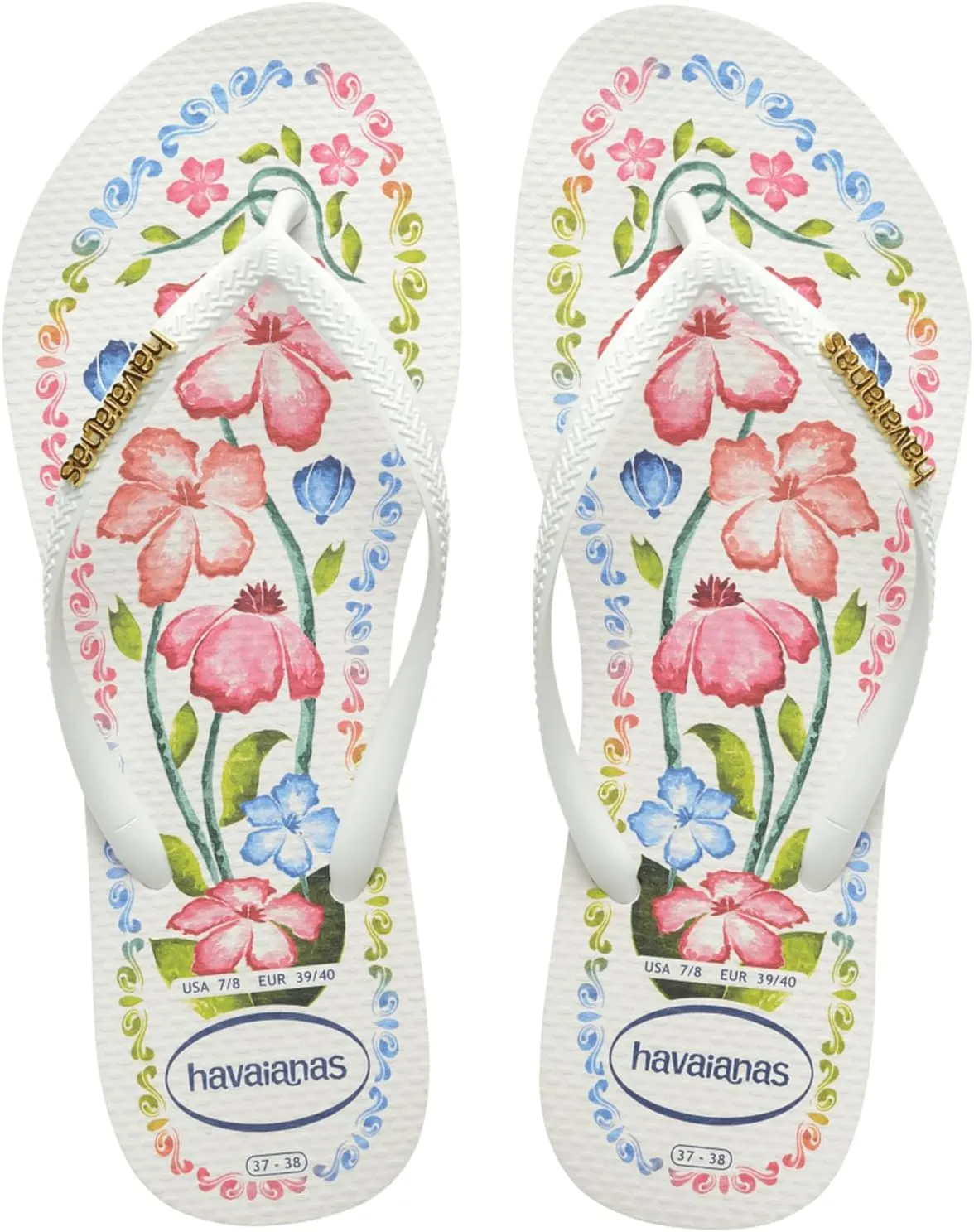 Havaianas Women's Slim Tropicalia Vibes Sandal Flip-Flop
