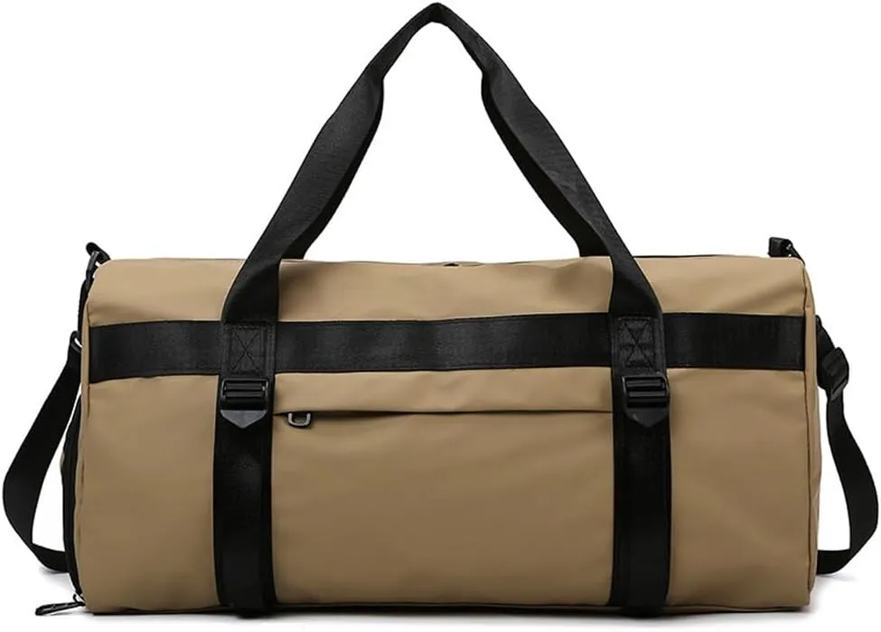 HBJWOV Sports and fitness bag dry and wet separation swimming and yoga duffel bag