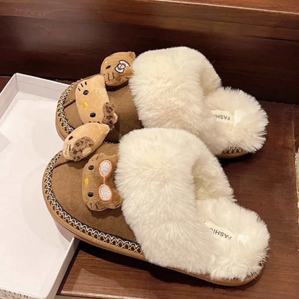 Hello Kitty Plush Slip-on