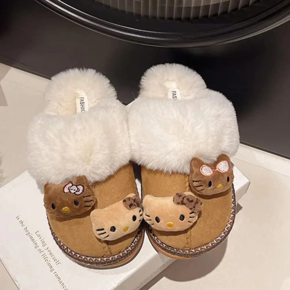 Hello Kitty Plush Slip-on