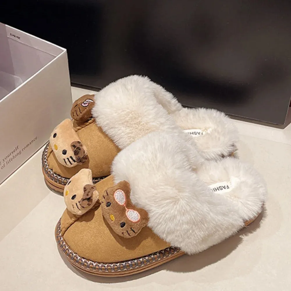 Hello Kitty Plush Slip-on