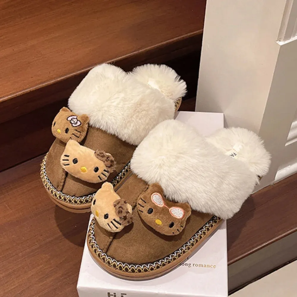 Hello Kitty Plush Slip-on