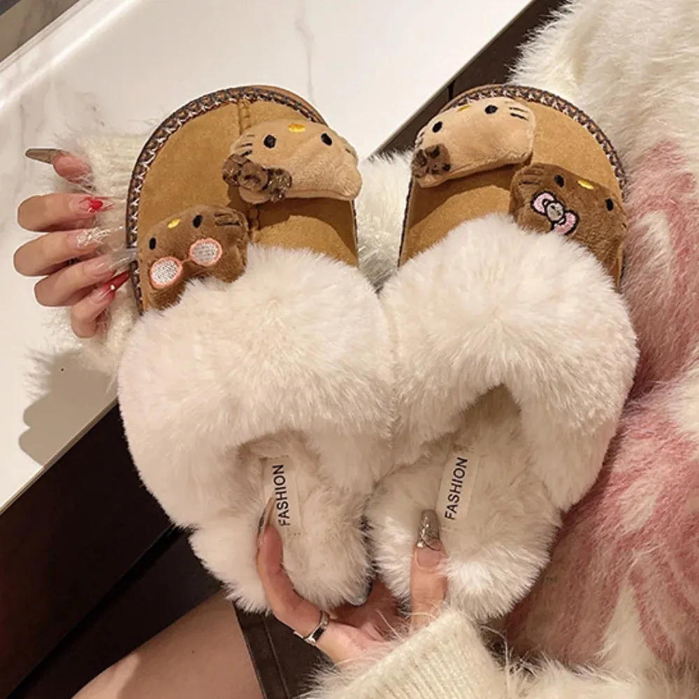 Hello Kitty Plush Slip-on