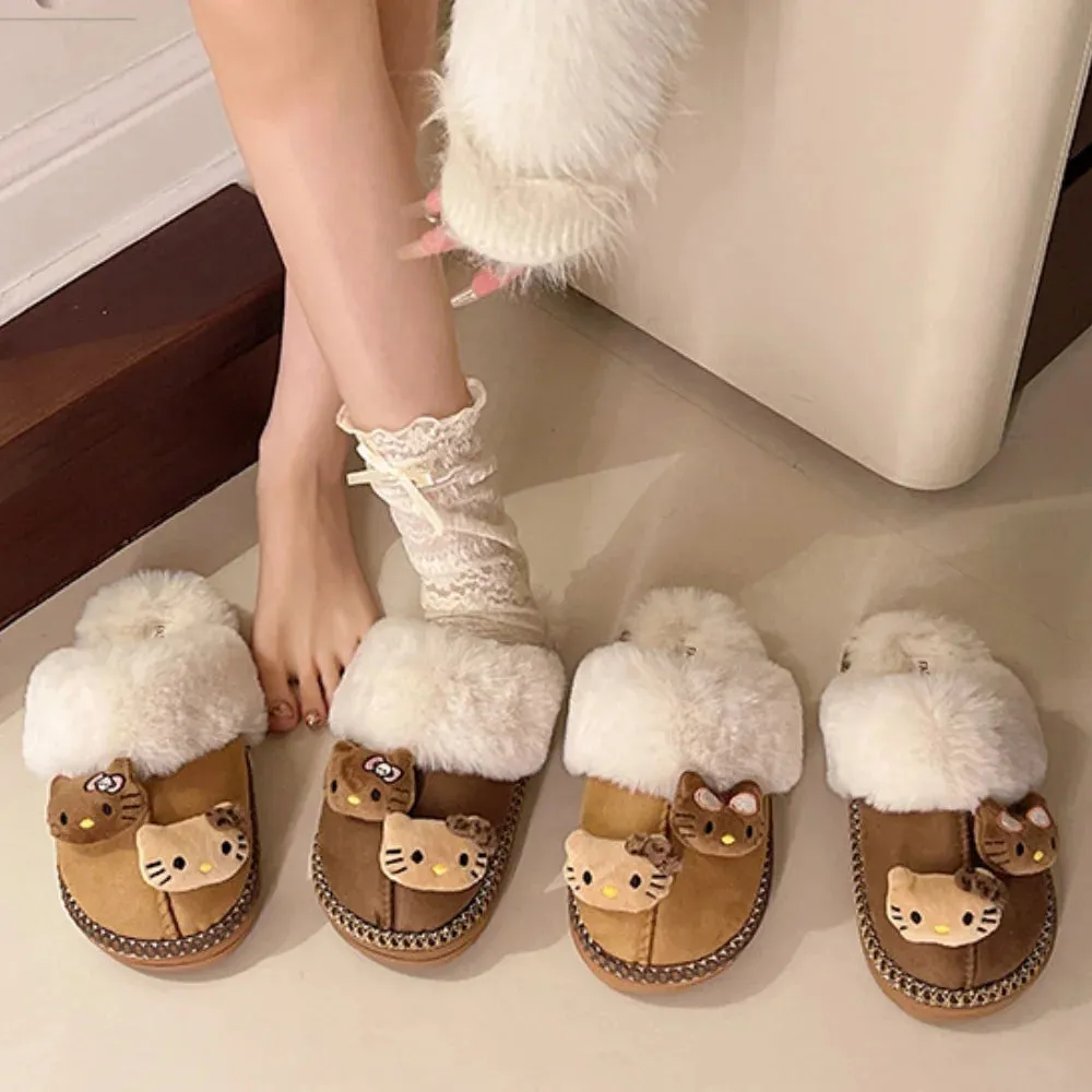 Hello Kitty Plush Slip-on