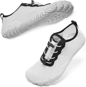 HIITAVE Men Barefoot Water Shoes Beach Aqua Socks Quick Dry for Outdoor Sport Hiking Swiming Surfing