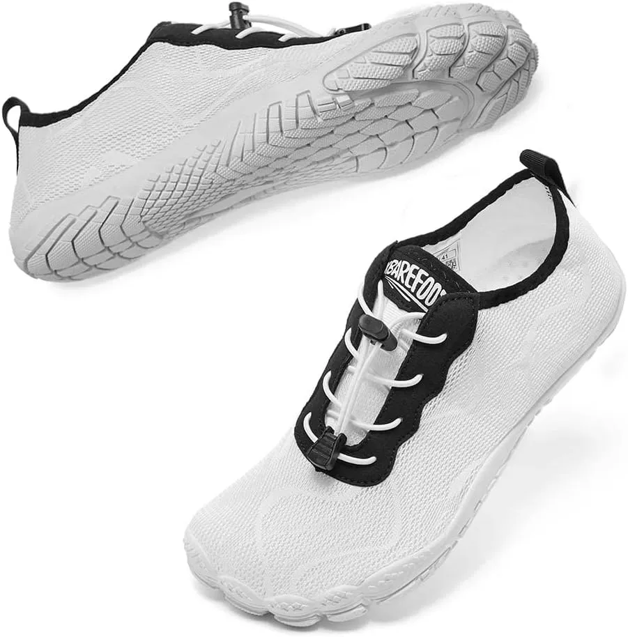 HIITAVE Men Barefoot Water Shoes Beach Aqua Socks Quick Dry for Outdoor Sport Hiking Swiming Surfing