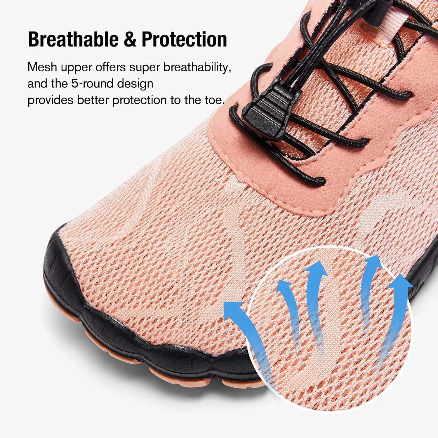hiitave Womens Water Shoes Quick Dry Barefoot for Swim Diving Surf Aqua Sports Pool Beach Walking Yoga