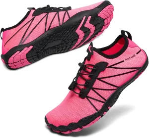 hiitave Womens Water Shoes Quick Dry Barefoot for Swim Diving Surf Aqua Sports Pool Beach Walking Yoga