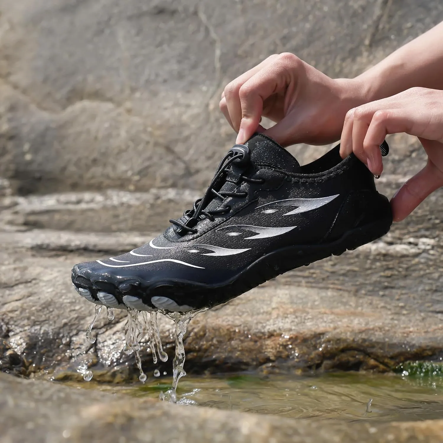Hike Barefoot Shoes for Women Men Quick Dry Aqua Outdoor Sports Grounded Footwear Soft Comfortable Wide Toe Box Healthy & Non-Slip Shoes