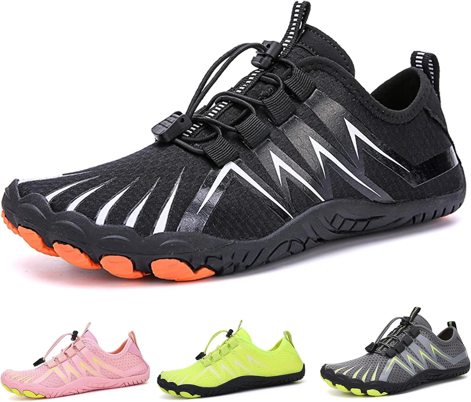 Hike Barefoot Shoes Women Men Non-Slip Breathable Walking Shoes Pro Barefoot Shoe Wide Toe Running Sneakers Minimalist Athletic Footwear, Walking, Running, Hiking and Daily Wear