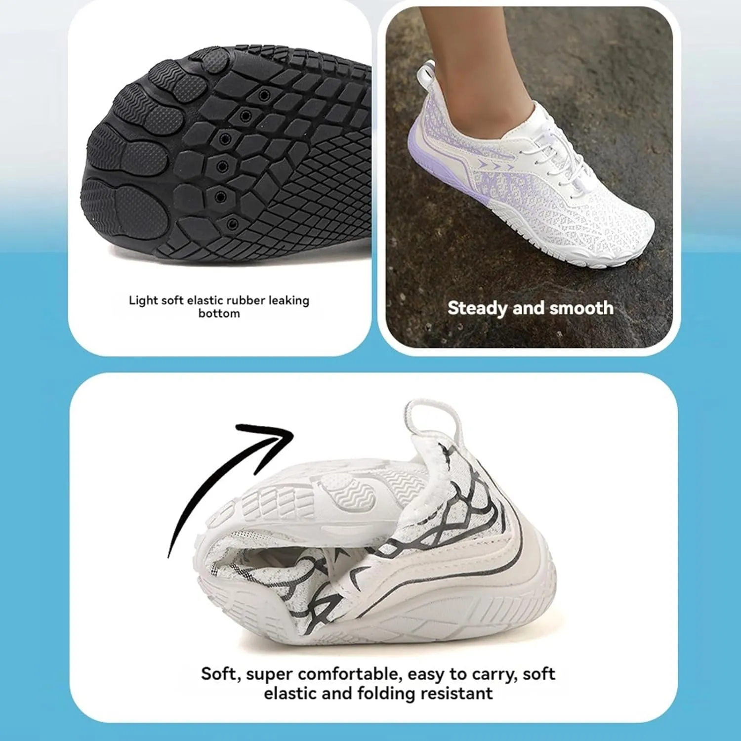 Hike Barefoot Shoes Womens Men, Pro Barefoot Shoes with Wide Toe Box, Minimalist Trail Running Shoe, Breathable & Non-Slip Athletic Footwear Wide Toe Shoe