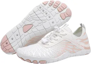 Hike Barefoot Shoes Womens Men, Pro Barefoot Shoes with Wide Toe Box, Minimalist Trail Running Shoe, Breathable & Non-Slip Athletic Footwear Wide Toe Shoe