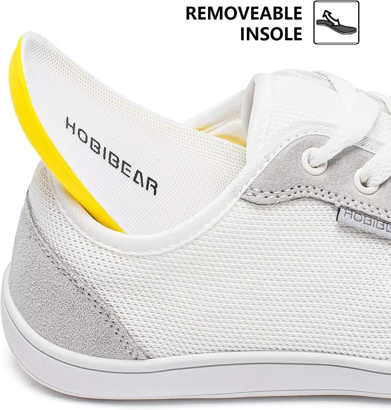 HOBIBEAR Barefoot Minimalist Shoes Womens Mens | Zero Drop | Wide Width Fashion Sneaker