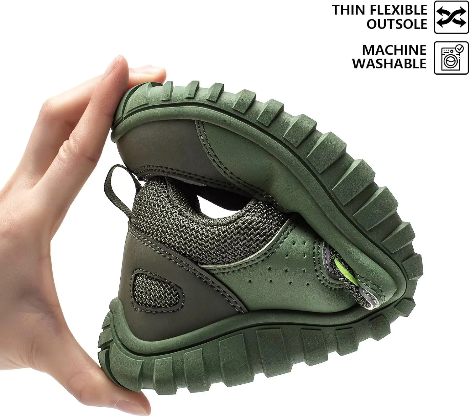 HOBIBEAR Mens Barefoot Shoes | Wide Toe Box | Comfortable Trail Running Sneaker