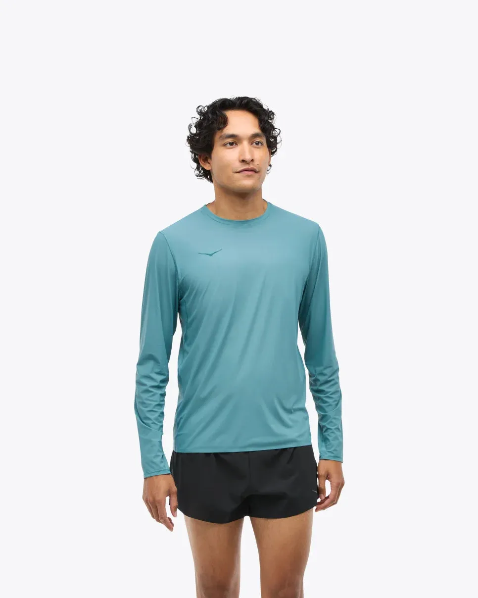 Hoka Men's Airolite Run Long Sleeve Mountain Fog (1151072_MNTF)