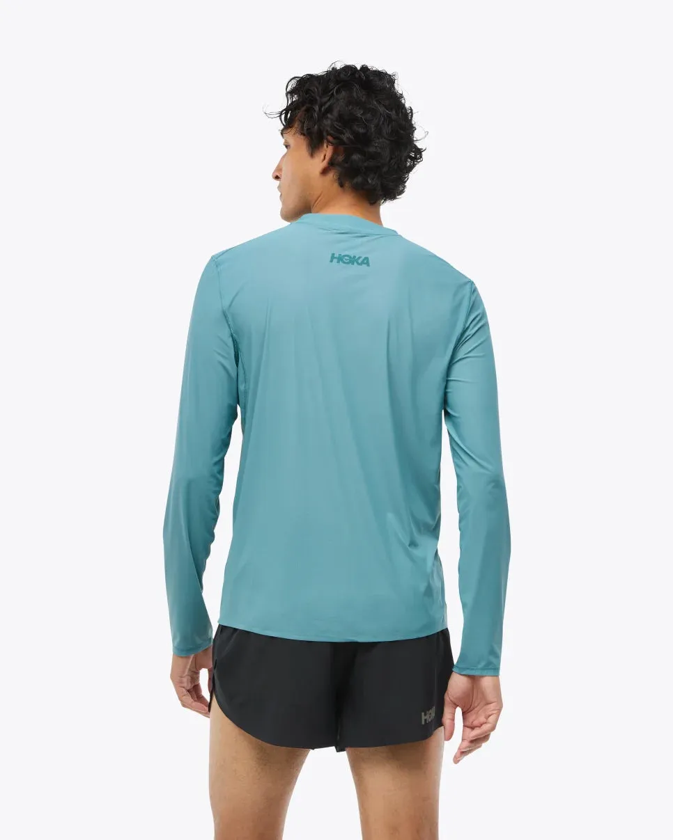 Hoka Men's Airolite Run Long Sleeve Mountain Fog (1151072_MNTF)