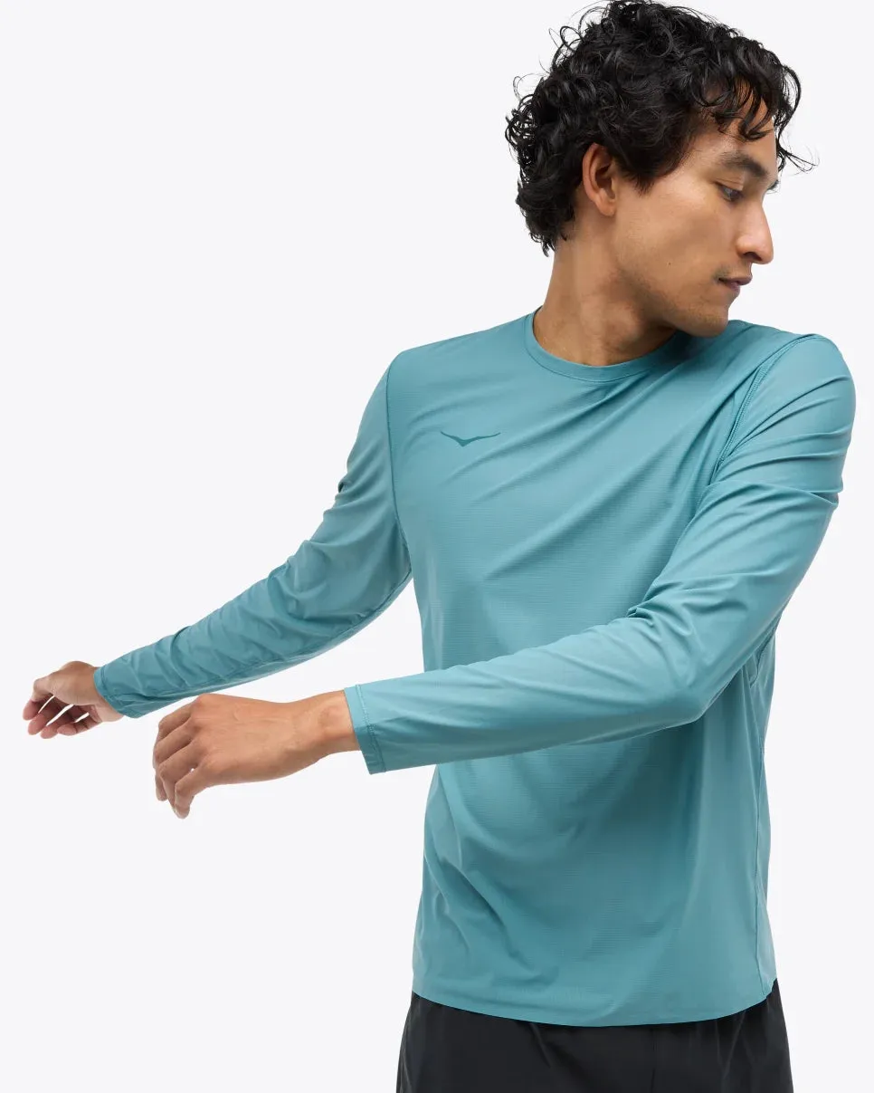 Hoka Men's Airolite Run Long Sleeve Mountain Fog (1151072_MNTF)