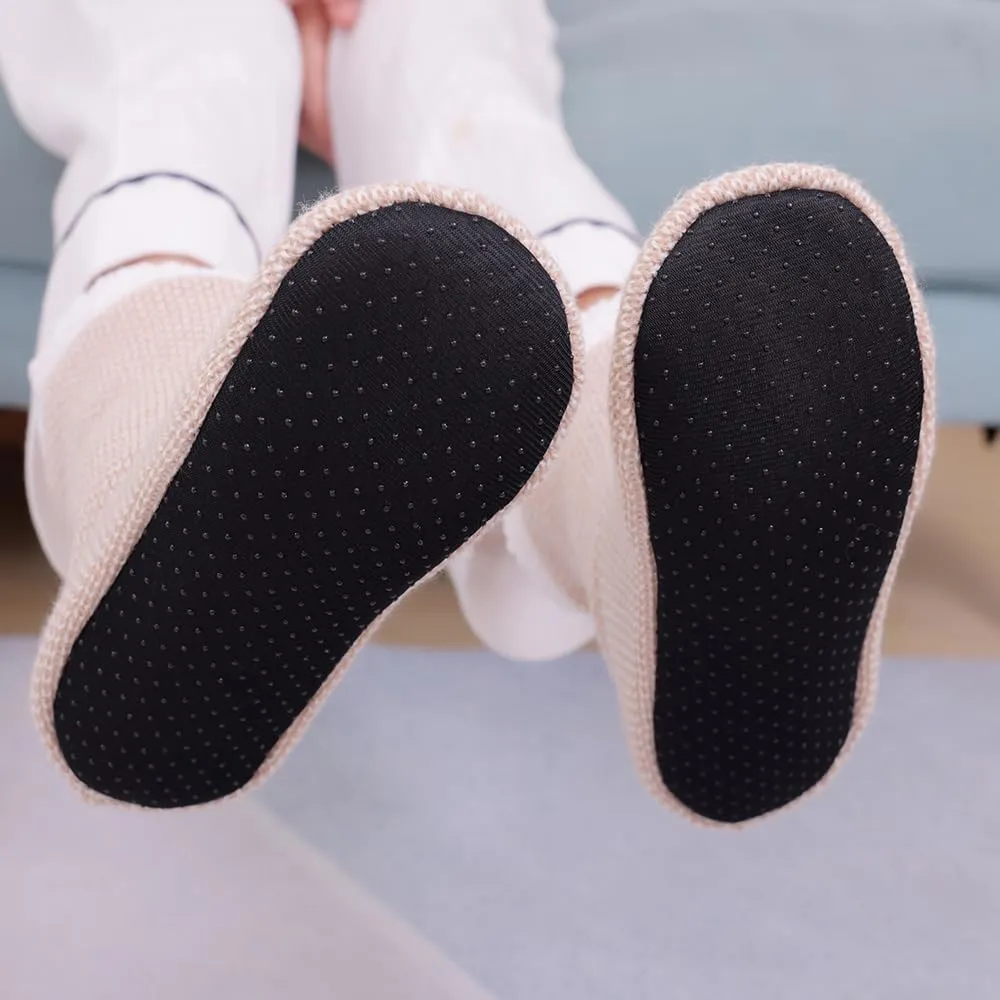 home Non slip floor socks,foot protection covers,Slippers Thick velvet,autumn and winter warm foot protection covers